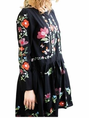 sachin and babi light blue dress Women's Electric Blue Bella Velvet Dress | Small main image 0